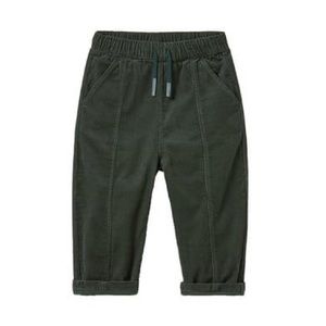 Zara Green Elastic Waist Corduroy Pants, 9-12 months